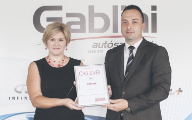 Business Superbrands díjjal jutalmazták a Gablini Cégcsoportot