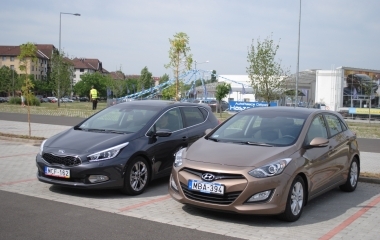 Testvérharc – Hyundai i30 és Kia Cee’d összehasonlító teszt 
